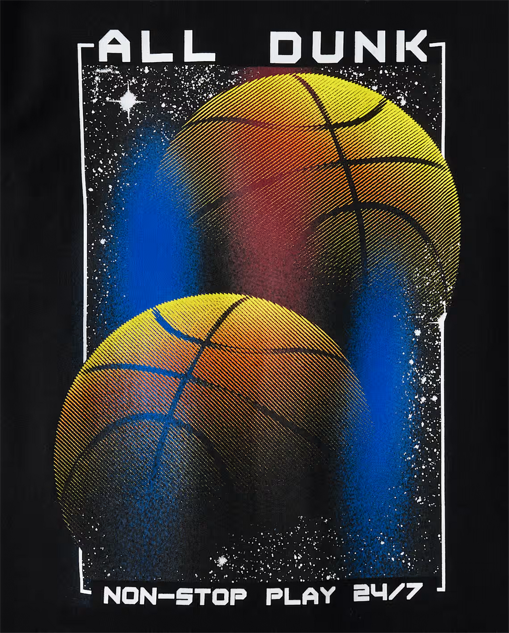 Boys Double Basketball Graphic Tee - from The Children's Place Size 5/6 NWT