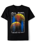 Boys Double Basketball Graphic Tee - from The Children's Place Size 5/6 NWT