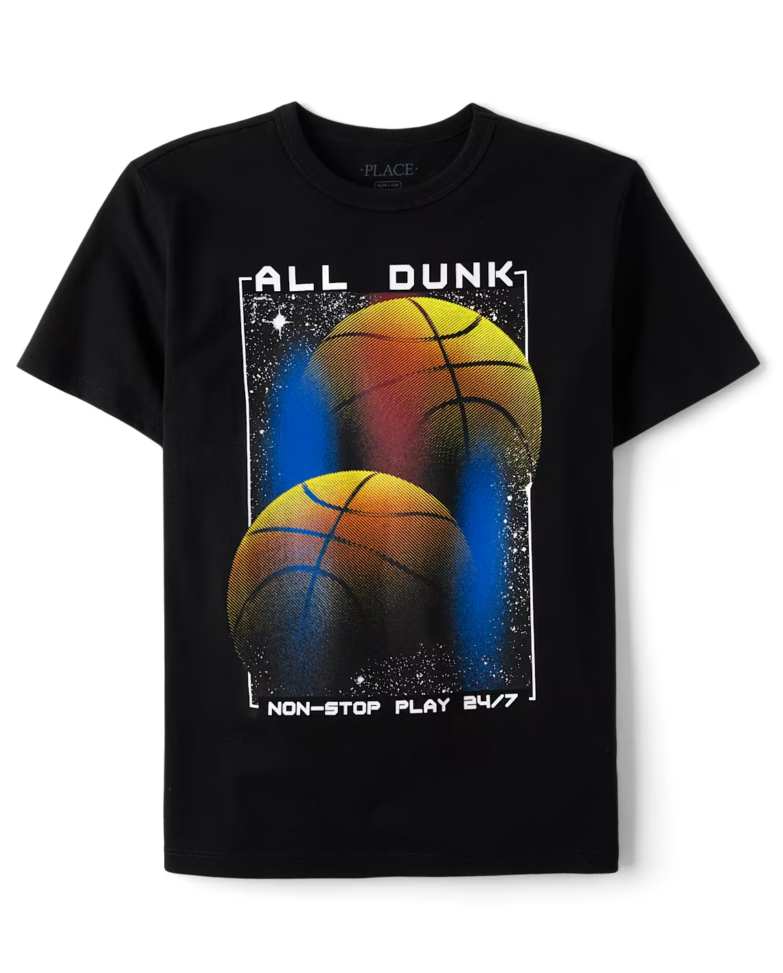Boys Double Basketball Graphic Tee - from The Children's Place Size 5/6 NWT