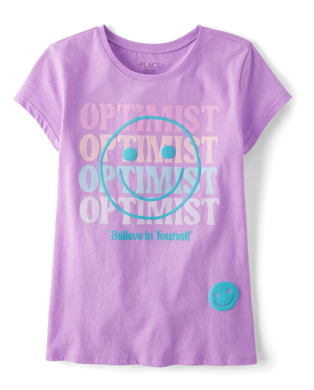Girls Optimist Graphic Tee - The Children's Place Size 5/6 NWT