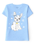Girls Dog Butterflies Graphic Tee - The Children's Place Size 5/6 NWT