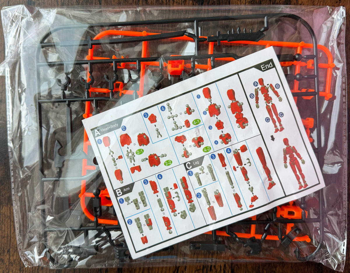 Action Figure Building Kit #4