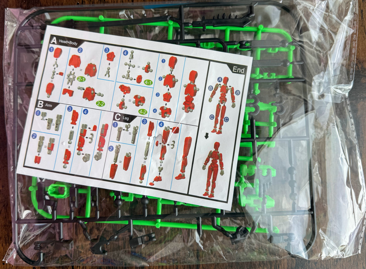 Action Figure Building Kit #6