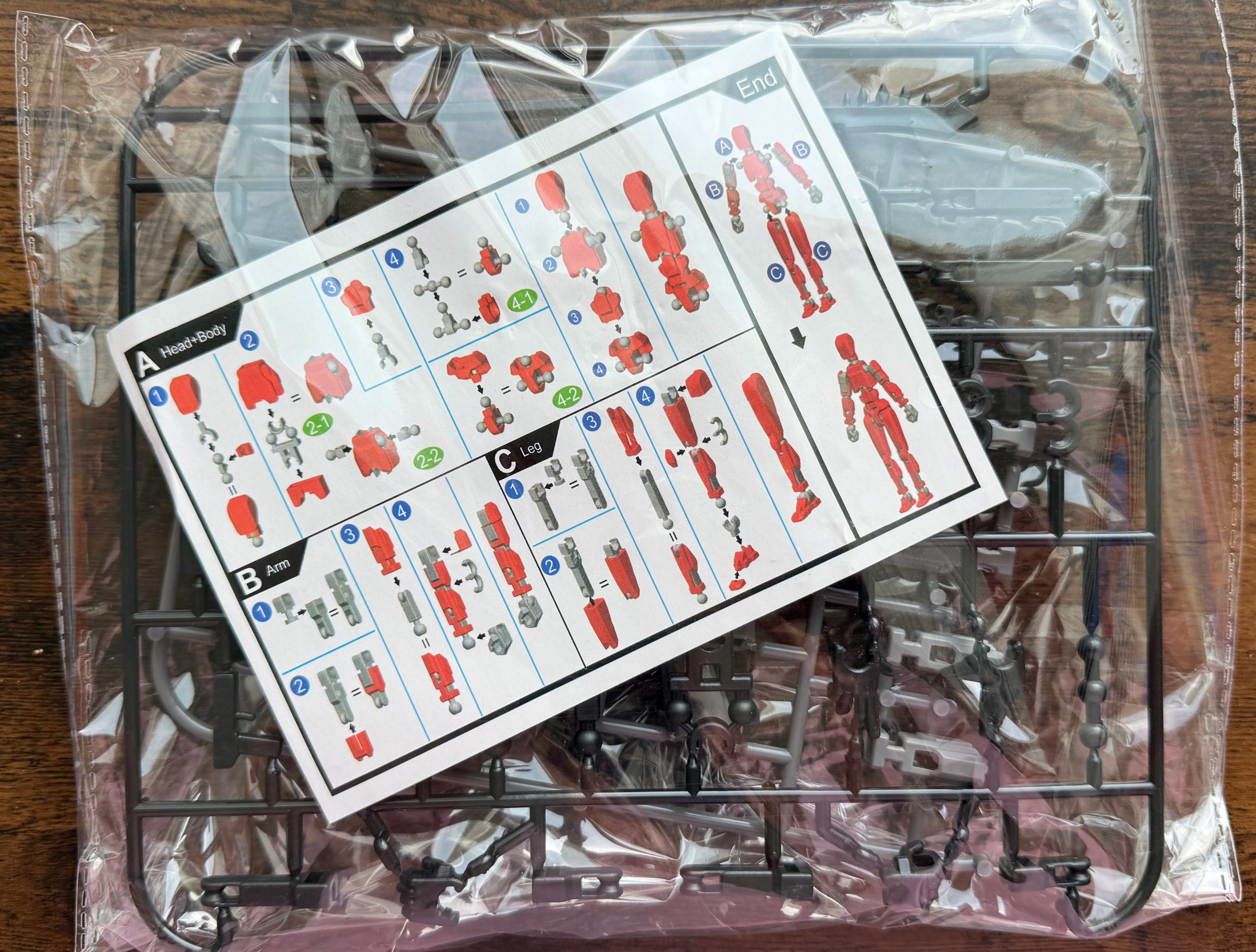 Action Figure Building Kit #7