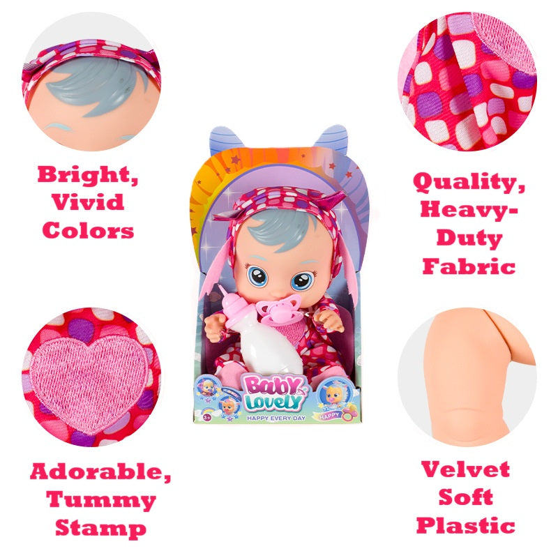 Adorable Baby Lovely Doll ~ Pink Dragon ~ 10in