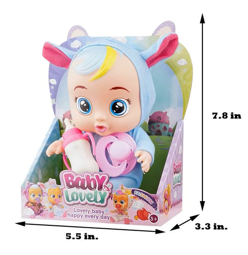 Adorable Baby Lovely Doll ~ Blue Bear ~ 10in