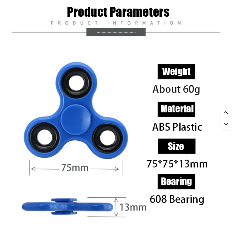 Deluxe Fidget Spinners - Set of 10