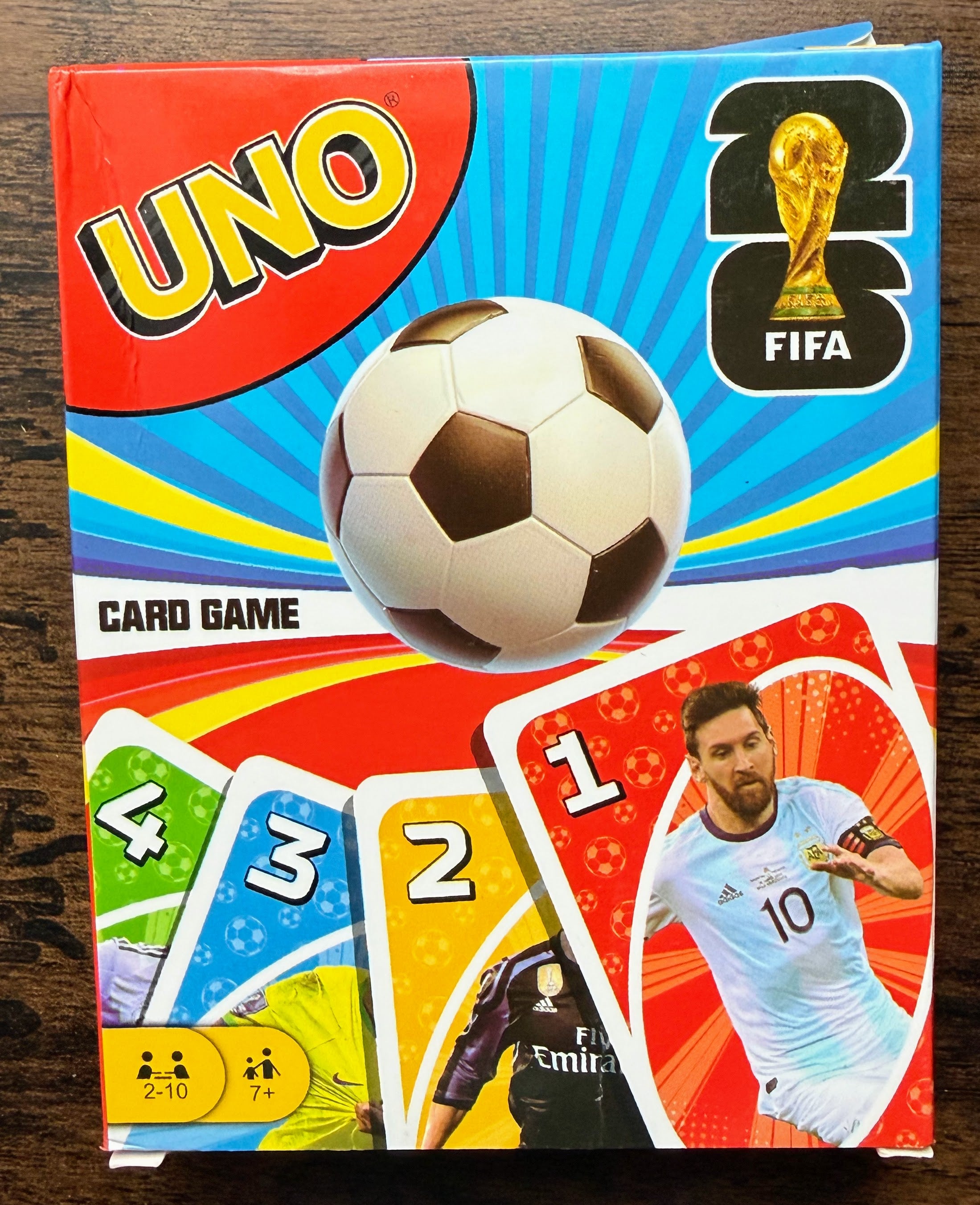 Uno Card Game : FIFA Soccer Version