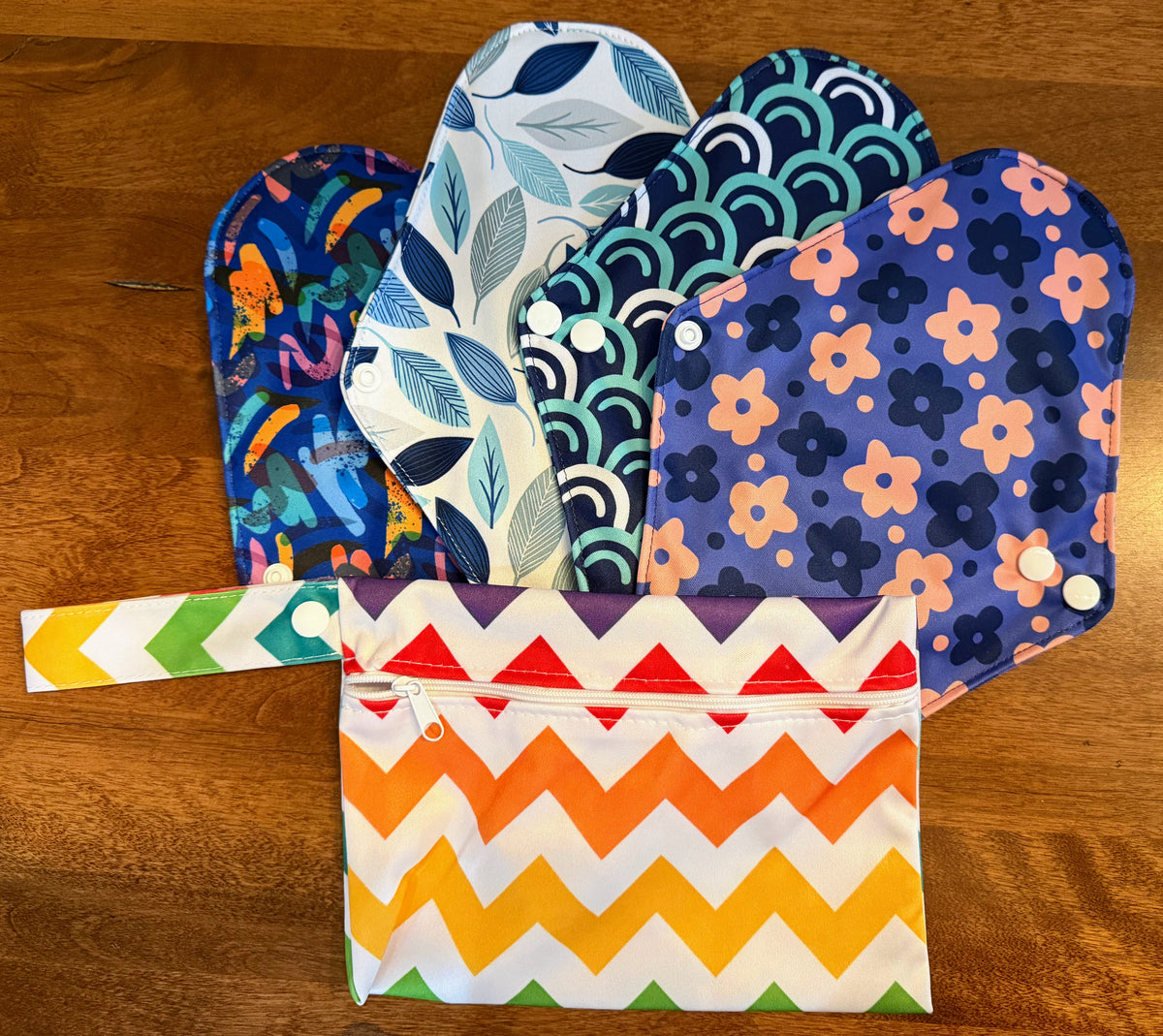 Reusable Pads/ Sanitary Napkins Set
