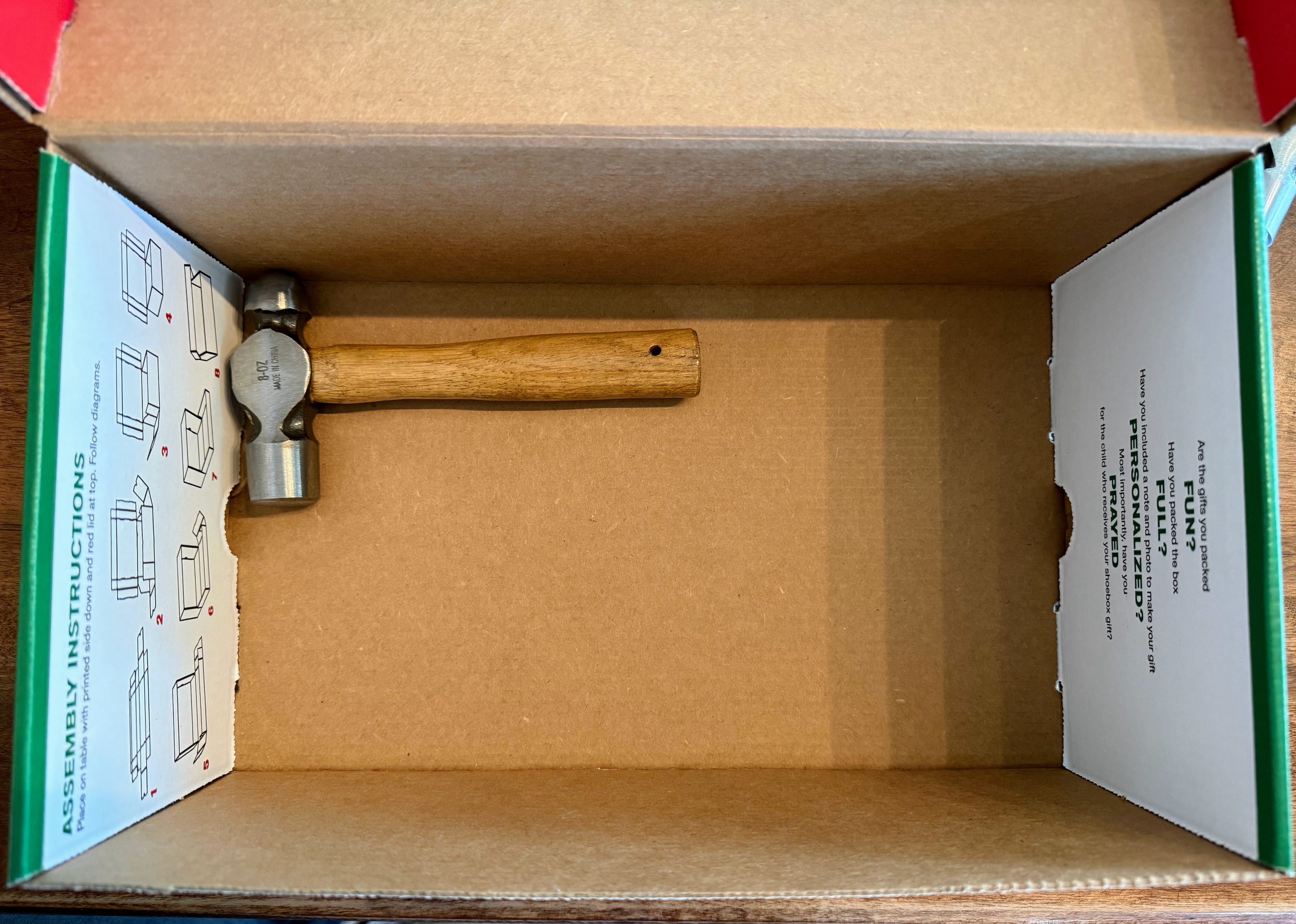 Small 6 in. Hammer - 6pc SET