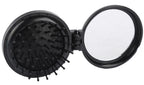 Operation Christmas Child Folding Mirror Brush Compact - Black