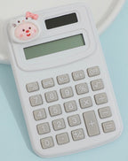 Operation Christmas Child: Solar Powered Student Calculator: White Hello Kitty