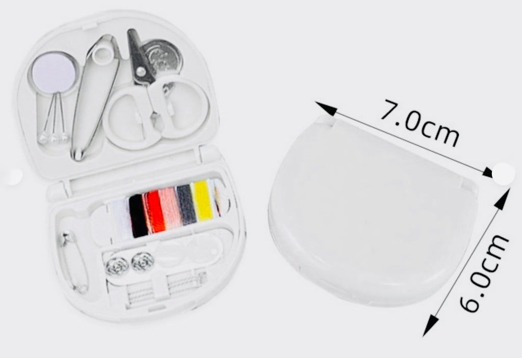 Operation Christmas Child Filler: Travel Mini Sewing Kit - White