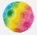 Operation Christmas Child Super Bouncy Crater Ball: 3 Colors w/ Yellow Center