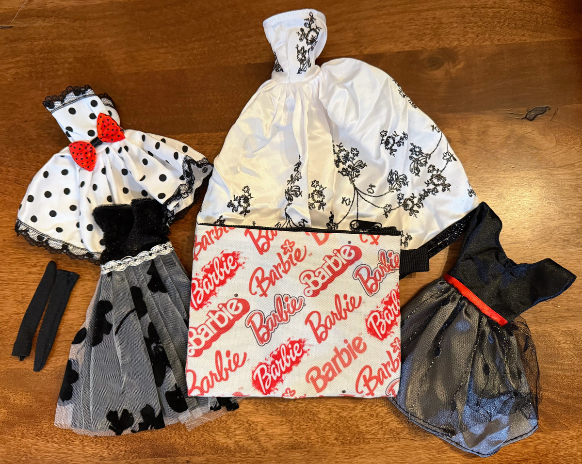 Barbie’s Retro Bows & Black-Tie Gala Set