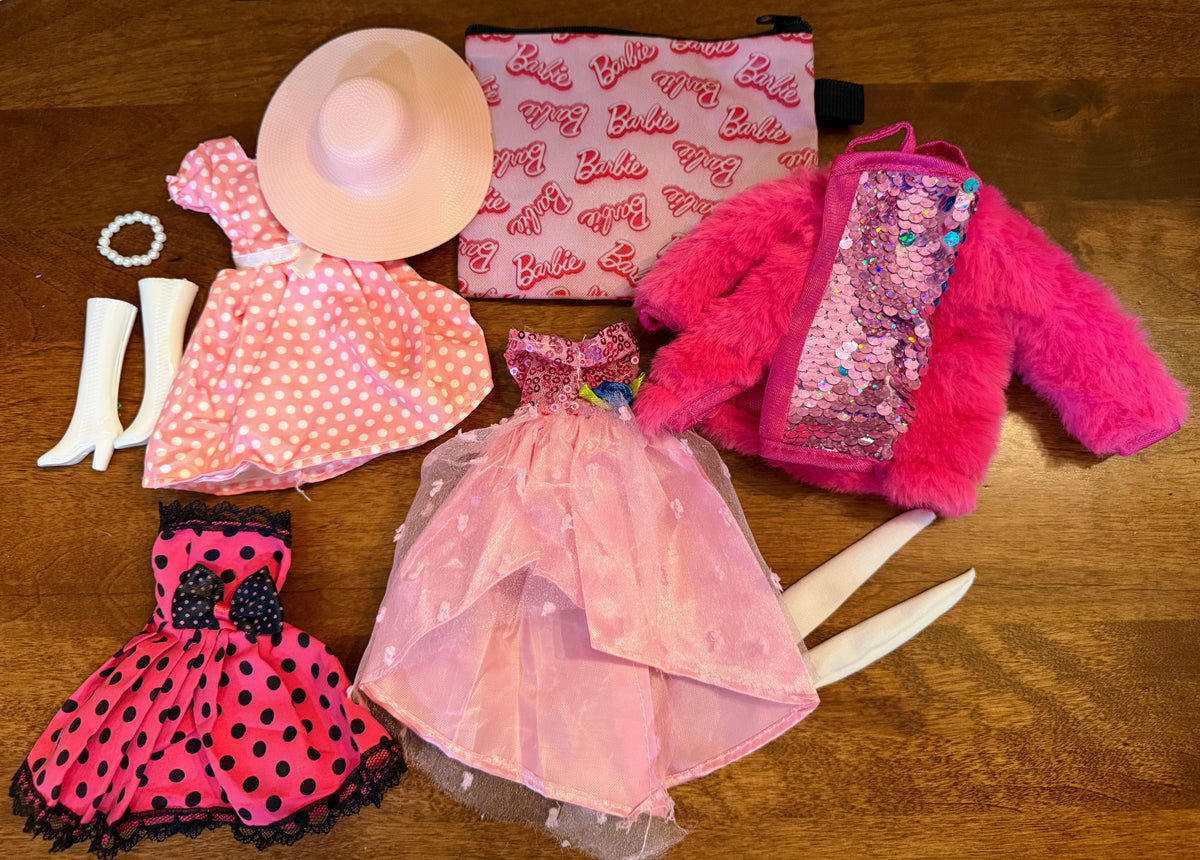 Barbie’s Pretty in Pink Glamour Collection