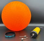 Brightly Colored 8.5in Playground Ball w/Pump