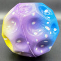 Operation Christmas Child Super Bouncy Crater Ball: 3 Colors w/ Grey Center