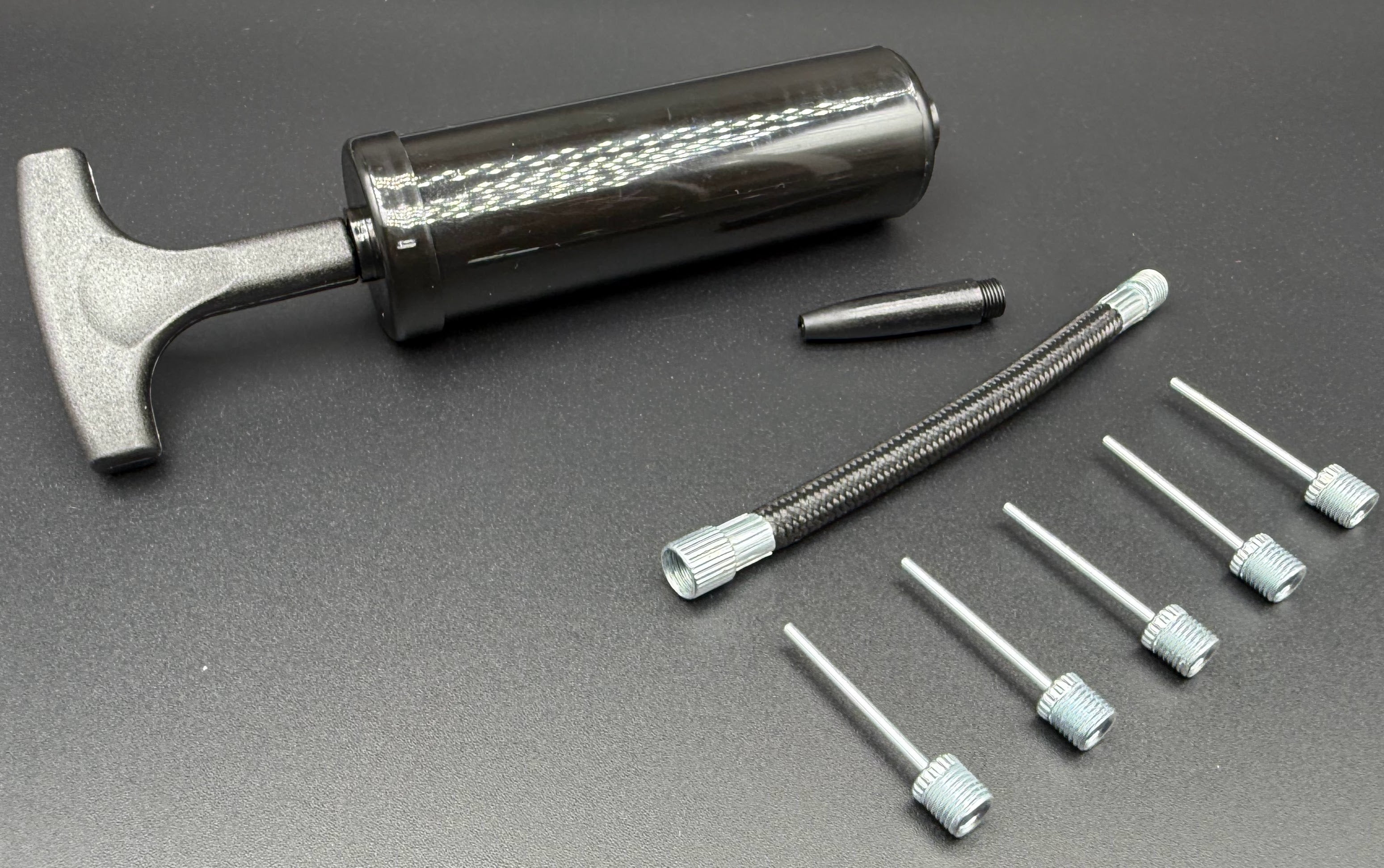 Ball Handpump w/ Ext Hose & Extra Needles