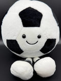 Happy Soccer Ball Plush - 10.5 in (27cm)