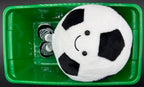 Happy Soccer Ball Plush - 10.5 in (27cm)