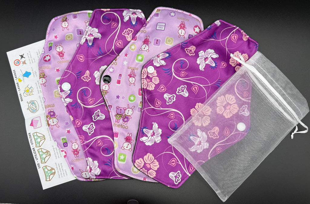 Reusable Pads/ Sanitary Napkins Set