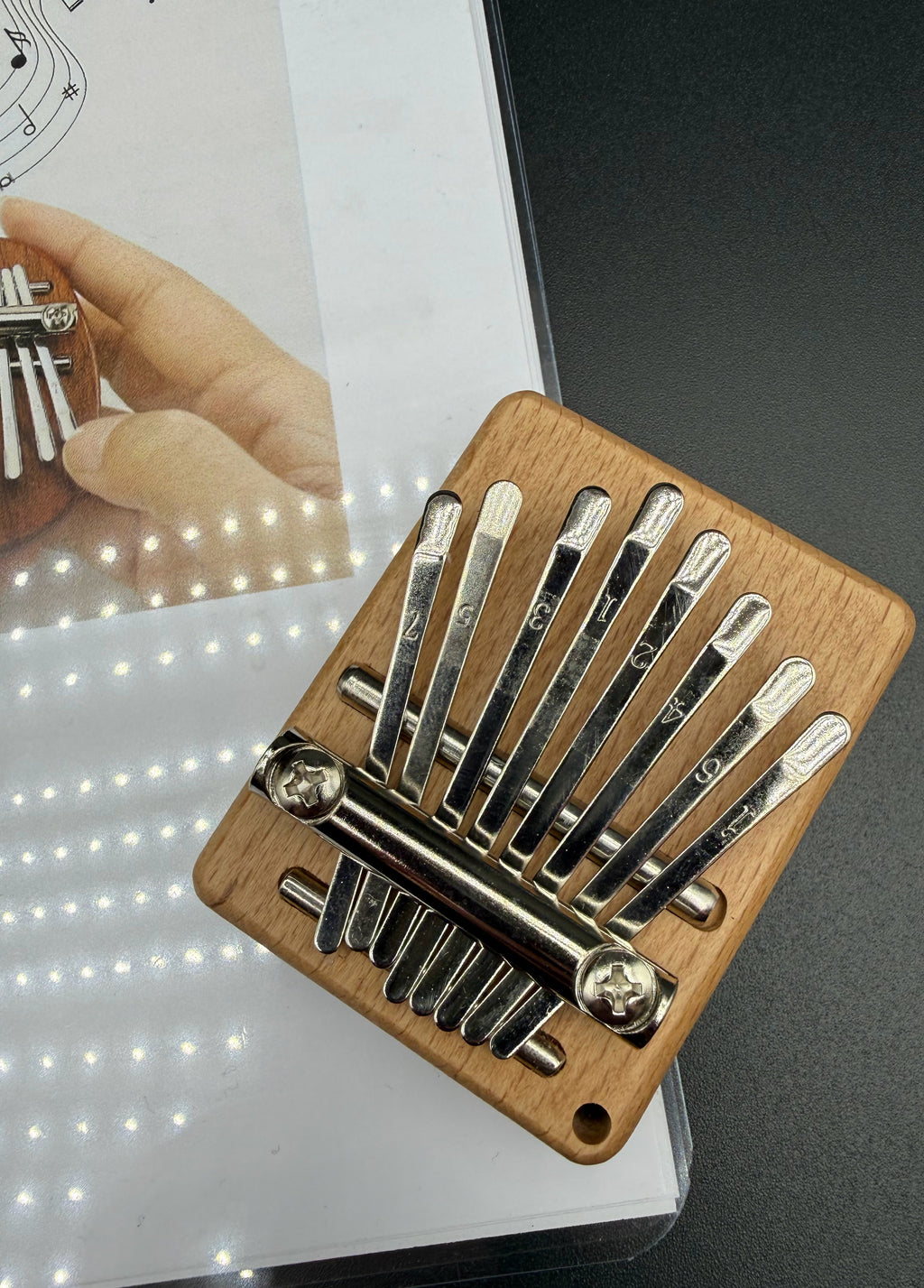 Kalimba Hand Piano Instrument Kit