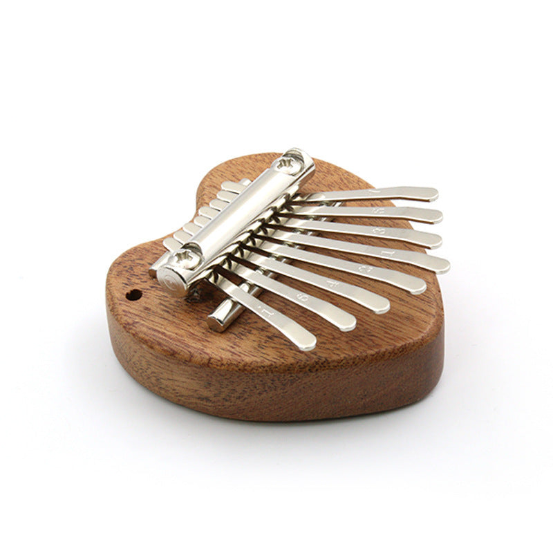 Heart-Shaped Kalimba Hand Piano Instrument
