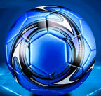 Premium Size 5 Soccer Balls (Vibrant Red or Brilliant Blue)