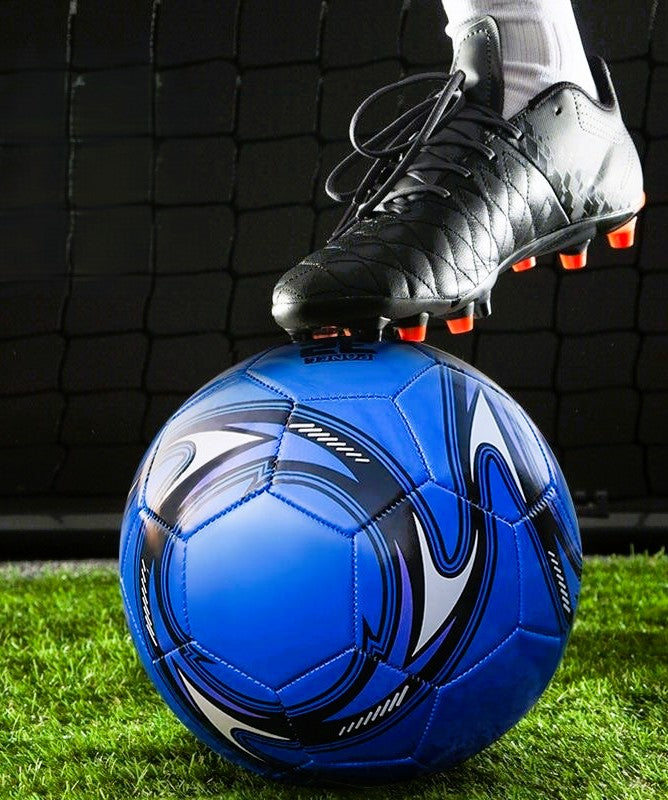 Premium Size 5 Soccer Balls (Vibrant Red or Brilliant Blue)