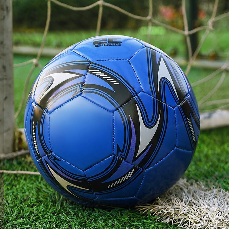 Premium Size 5 Soccer Balls (Vibrant Red or Brilliant Blue)