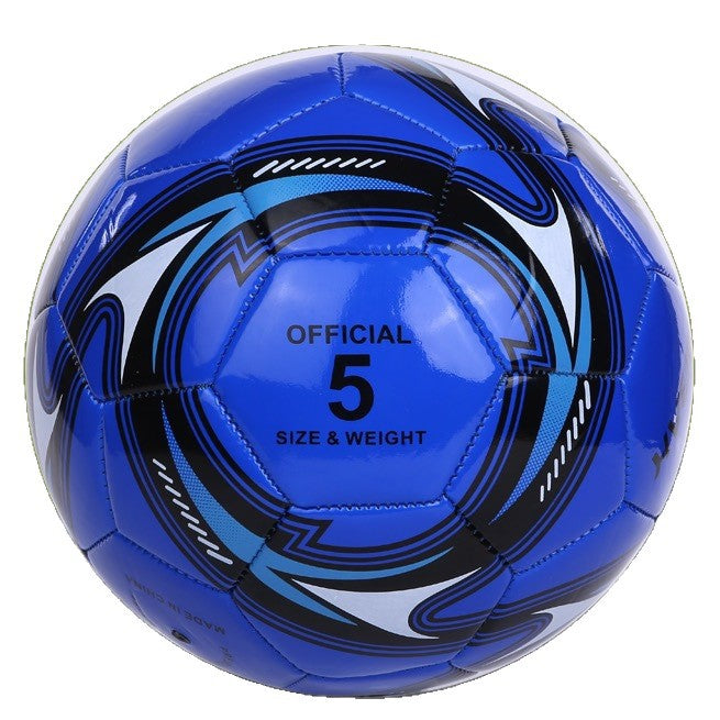 Premium Size 5 Soccer Balls (Vibrant Red or Brilliant Blue)
