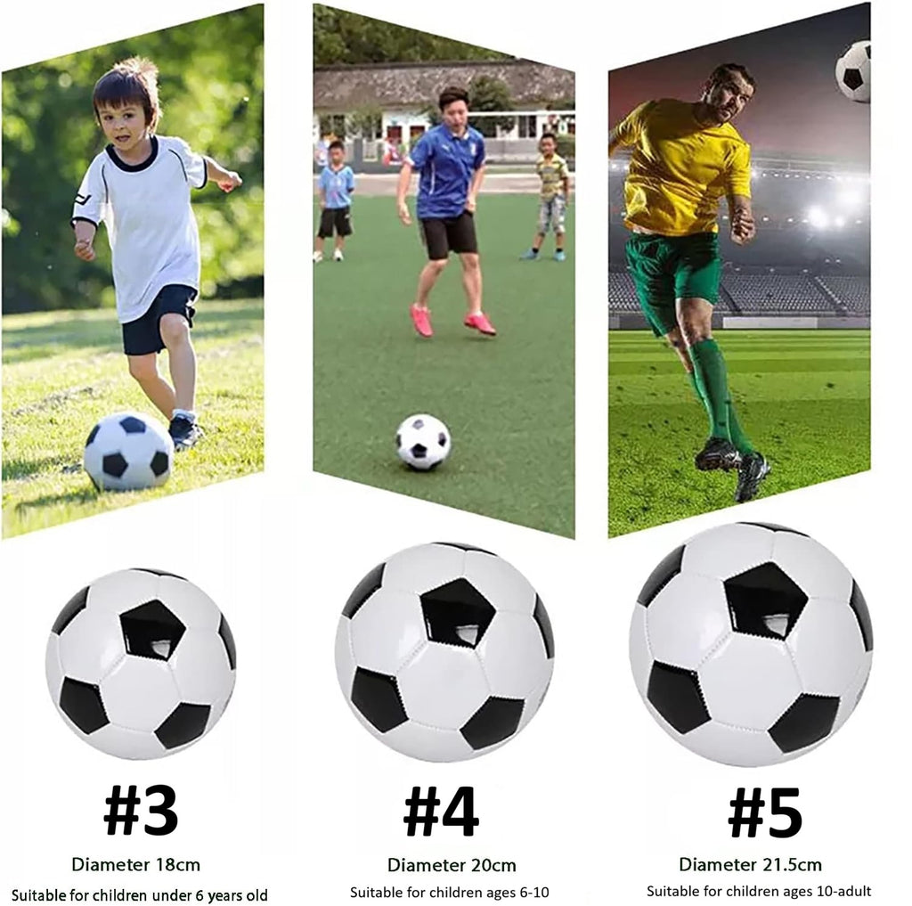 Premium Size 4 Soccer Balls (Barbie Pink with Blue Accents)