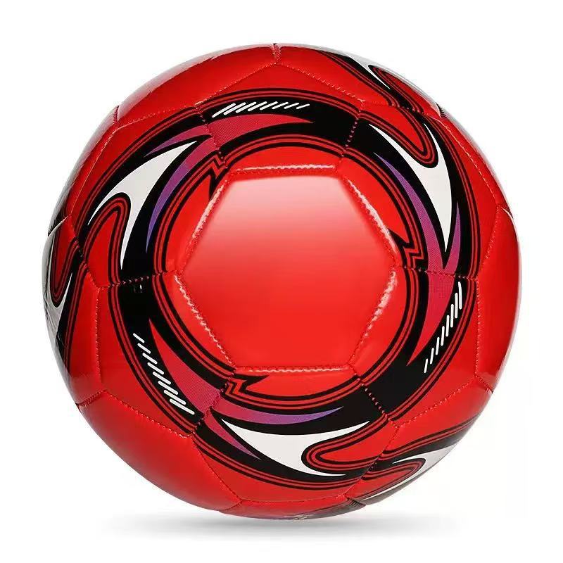 Premium Size 5 Soccer Balls (Vibrant Red or Brilliant Blue)