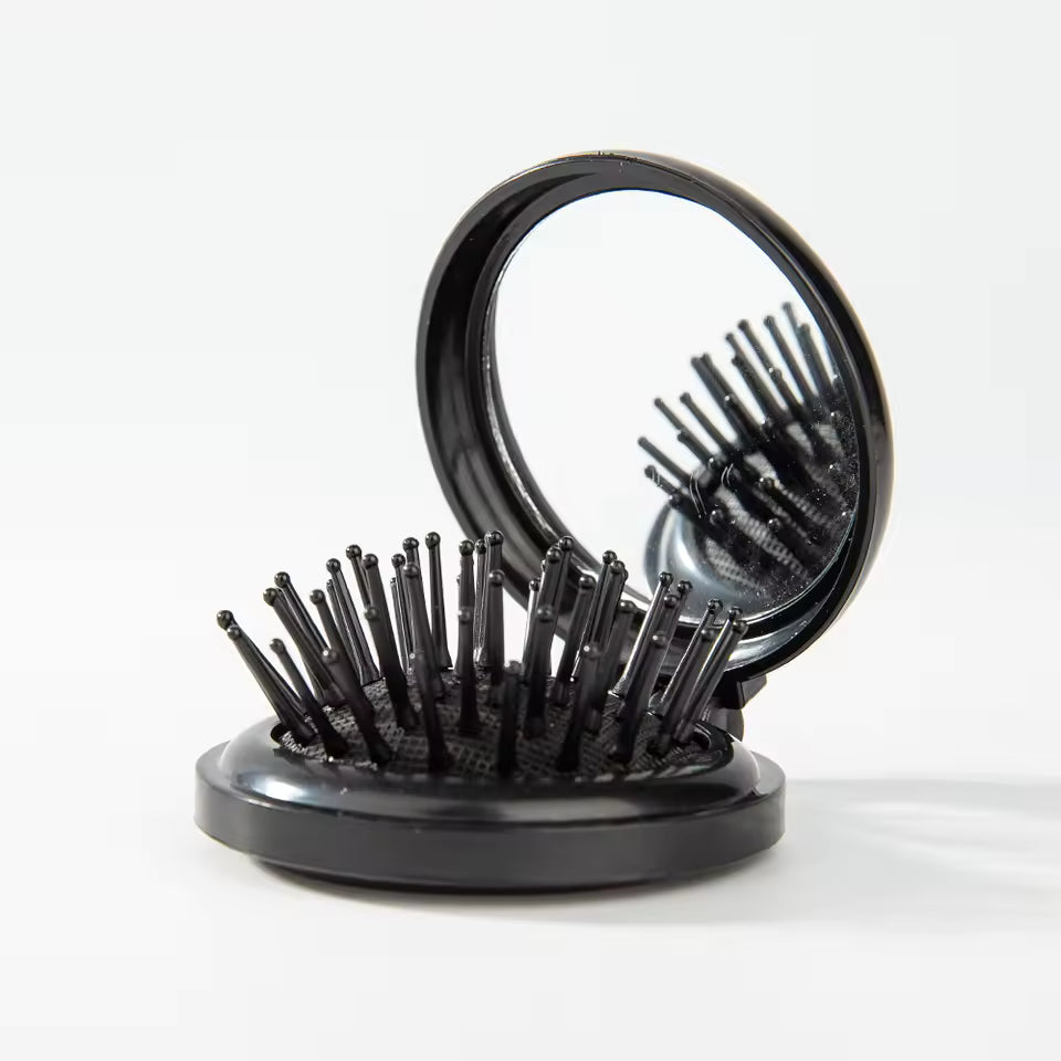 Operation Christmas Child Folding Mirror Brush Compact