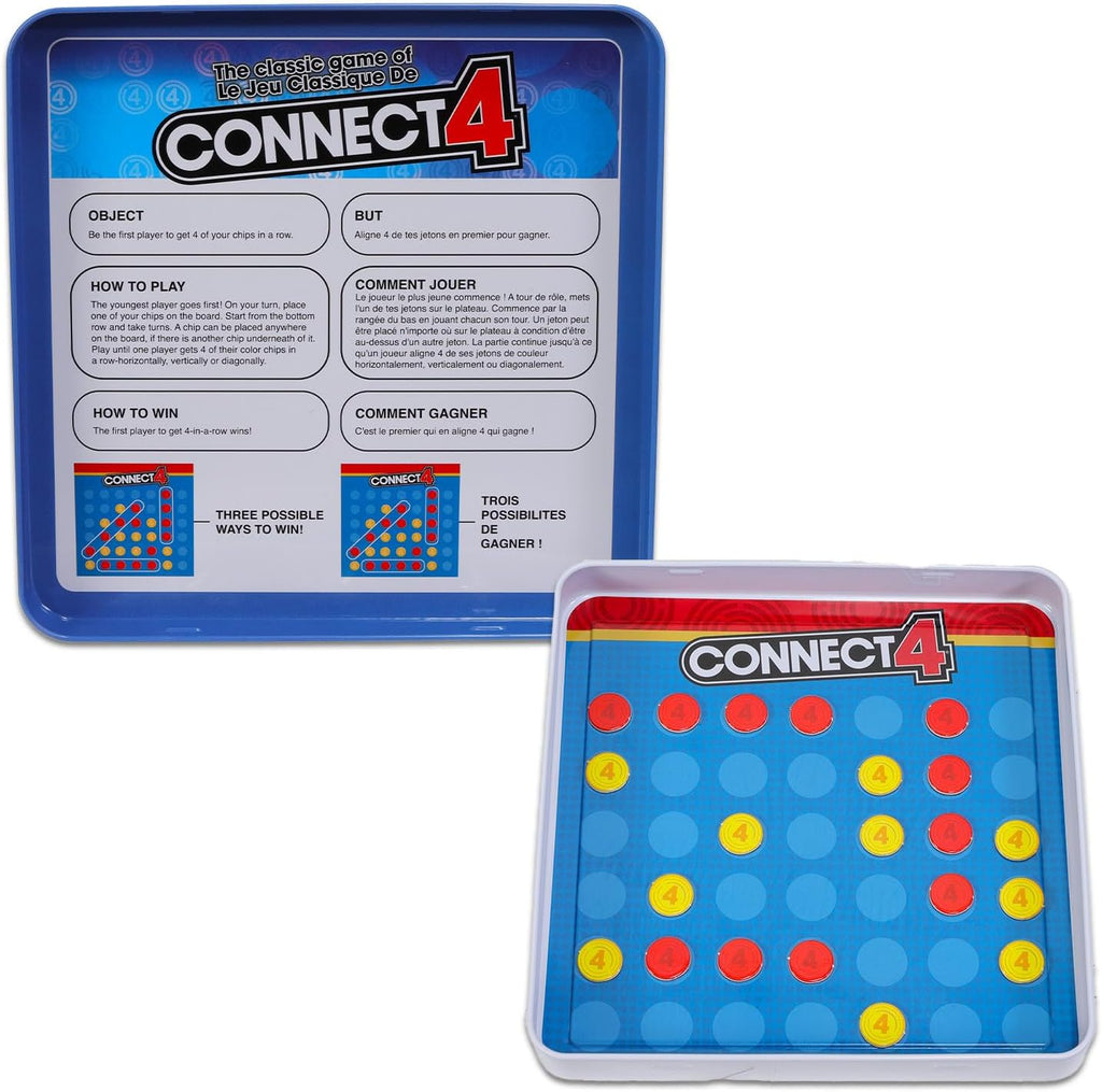 Connect 4 Magnetic Game Tin