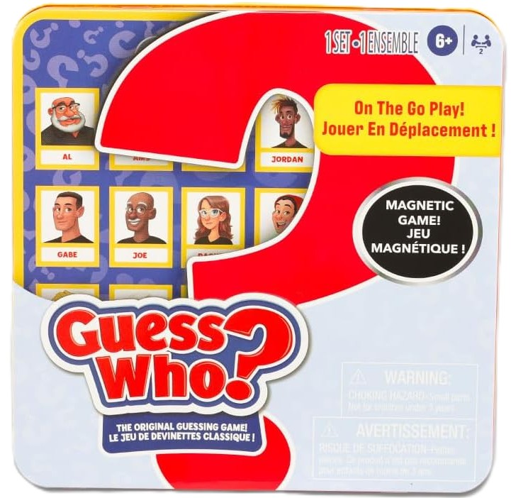 Guess Who? Magnetic Board Game Tin