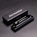 10 Hole Diatonic Harmonica C Tone Mini Mouth Organ with Case