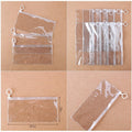 Clear Zipper Pouch - Set of 6