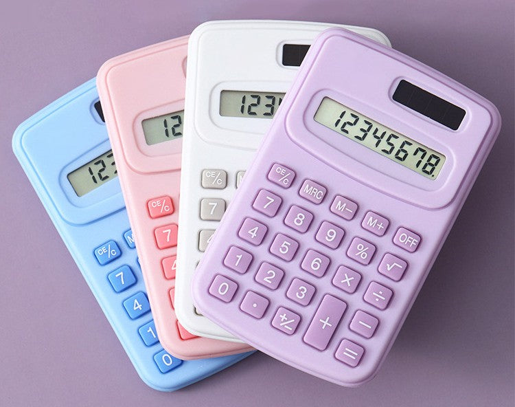 Simple Solar Powered Student Calculator