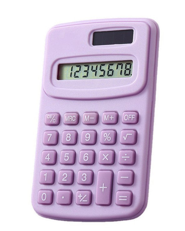 Simple Solar Powered Student Calculator