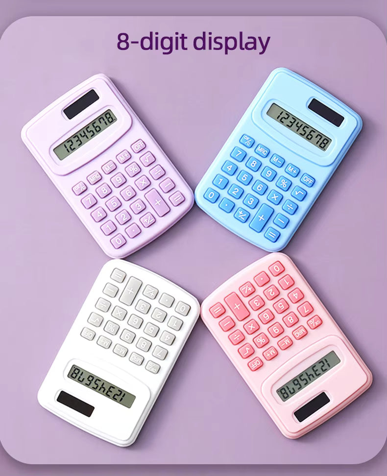 Simple Solar Powered Student Calculator