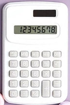 Simple Solar Powered Student Calculator