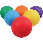 Brightly Colored 8.5in Playground Ball w/Pump