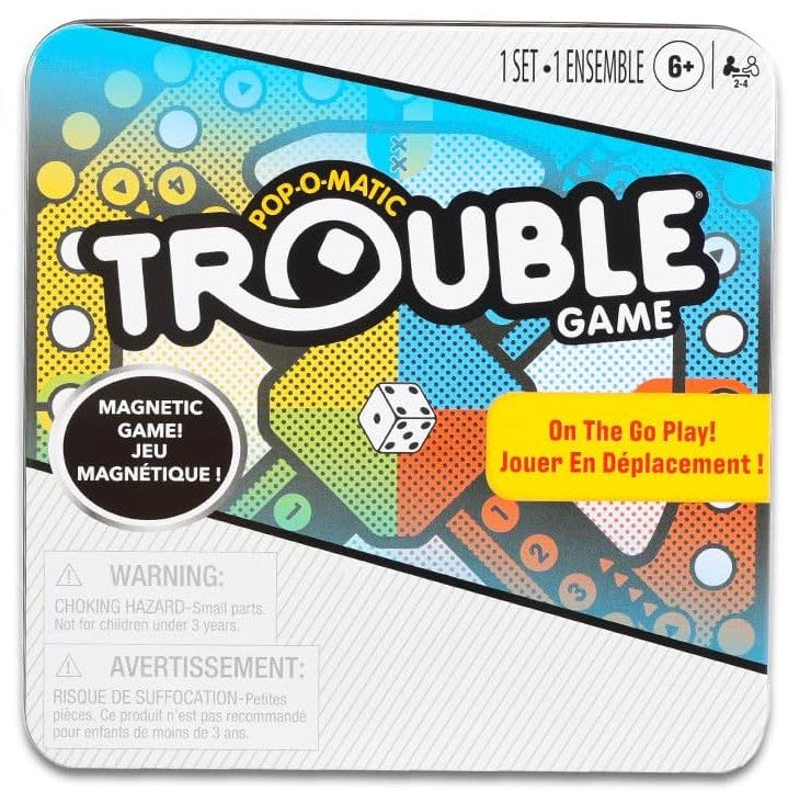 Trouble Magnetic Game Tin